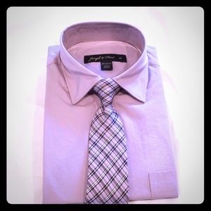 Boys LS Button-down Dress Shirt